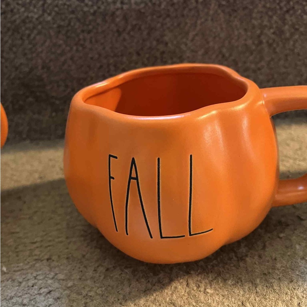 Rae Dunn Fall Orange Mug
